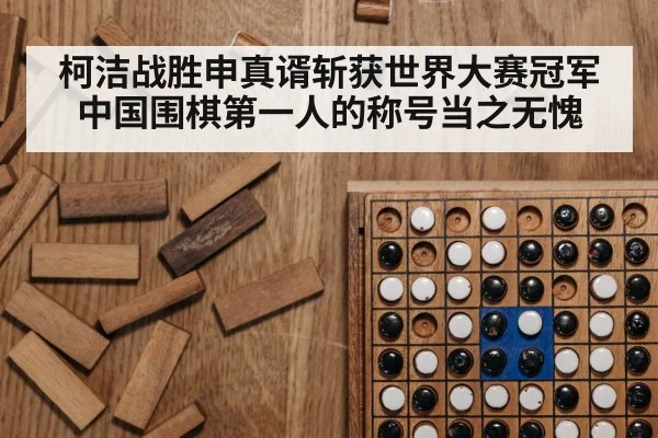 柯洁战胜申真谞斩获世界大赛冠军 中国围棋第一人的称号当之无愧